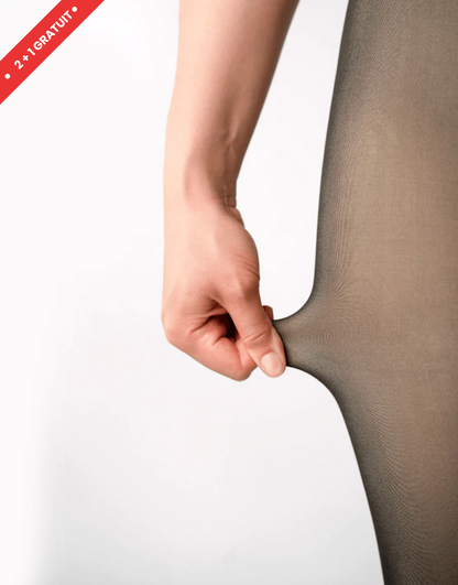 Collant Polaire Transparent Femme